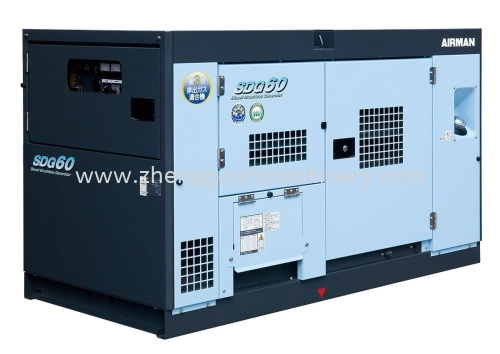 Airman 60 KVA Generator 3 Phase 4 Wire-SDG60