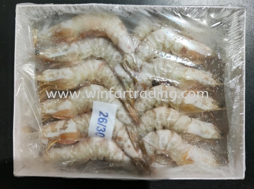 WHITE SEA SHRIMP 26/30 1/KG