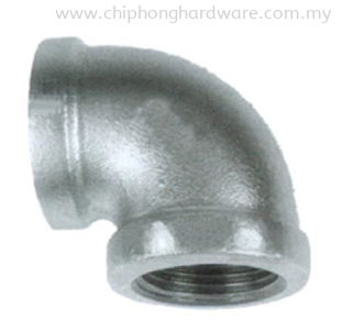 90 Elbow Malleable Iron Pipes & Fittings Selangor, Malaysia, Kuala Lumpur (KL), Seri Kembangan Supplier, Suppliers, Supply, Supplies | CHIP HONG HARDWARE SDN BHD