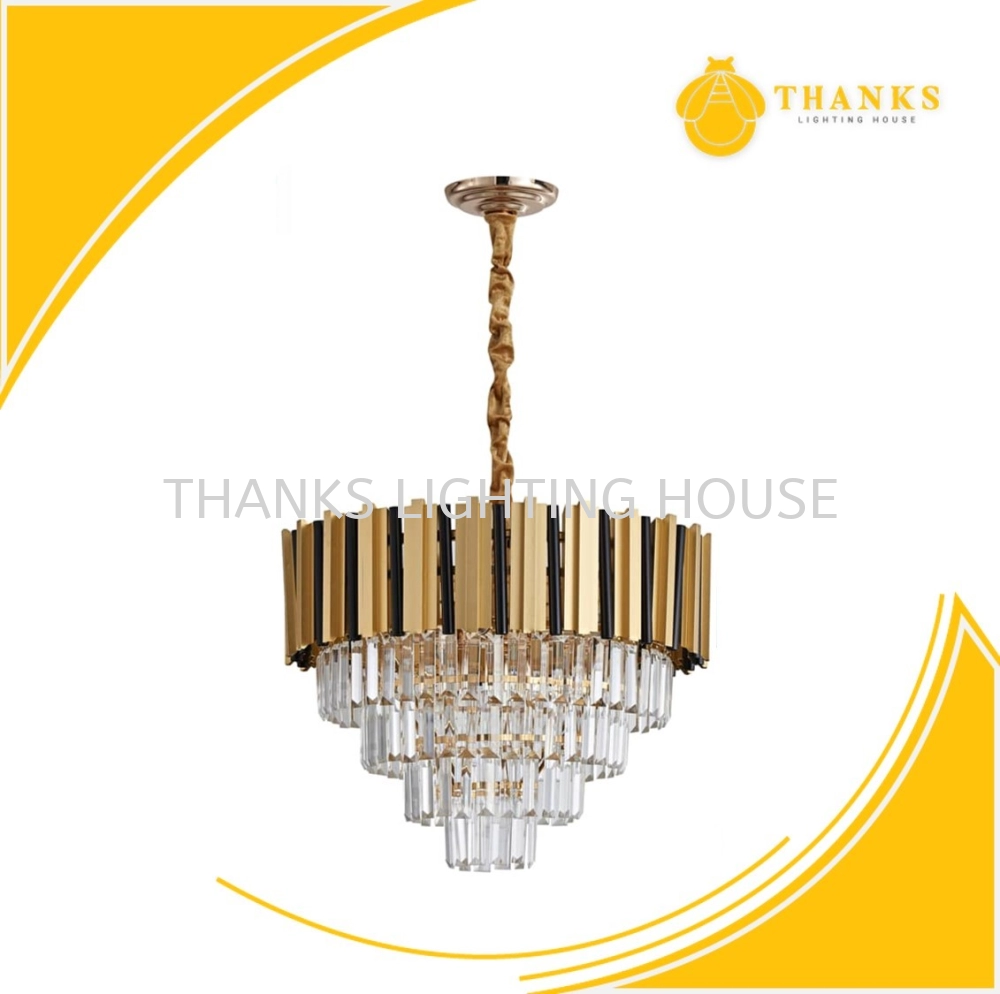 PENDANT-020050 CRYSTAL CHANDELIER