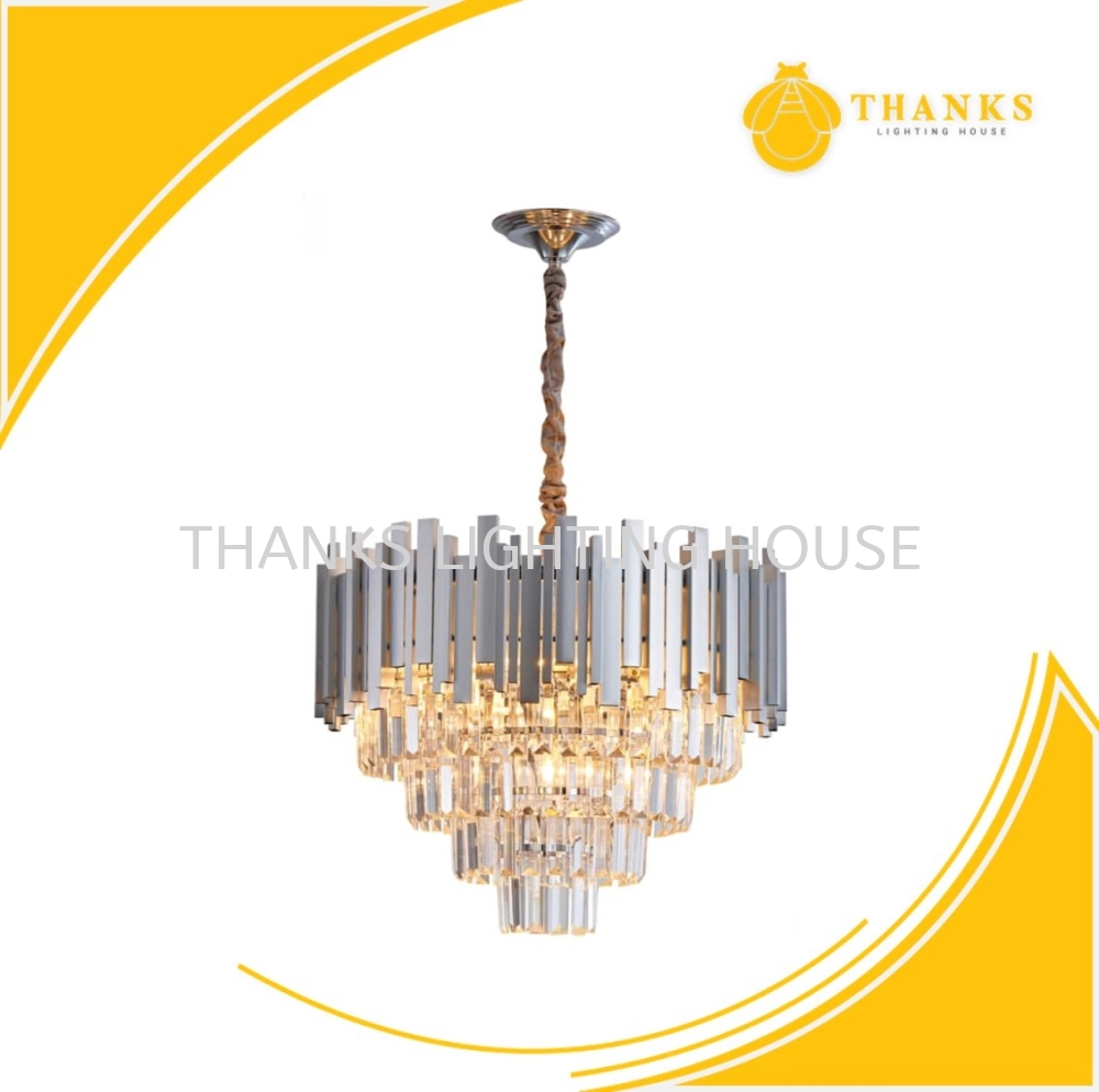 PENDANT-020049 CRYSTAL CHANDELIER