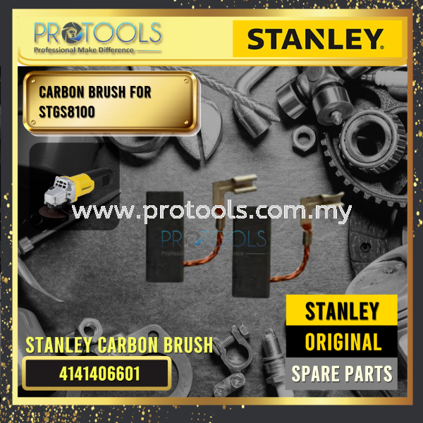 STANLEY 4141406601 CARBON BRUSH FOR STGS8100  STANLEY SPARE PARTS  Johor Bahru (JB), Malaysia, Senai Supplier, Suppliers, Supply, Supplies | Protools Hardware Sdn Bhd