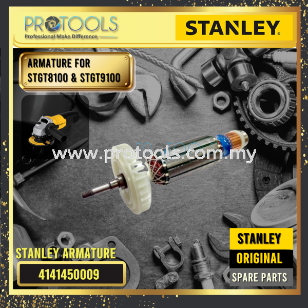 STANLEY 4141450009 ARMATURE FOR STGS8100 STANLEY SPARE PARTS  Johor Bahru (JB), Malaysia, Senai Supplier, Suppliers, Supply, Supplies | Protools Hardware Sdn Bhd