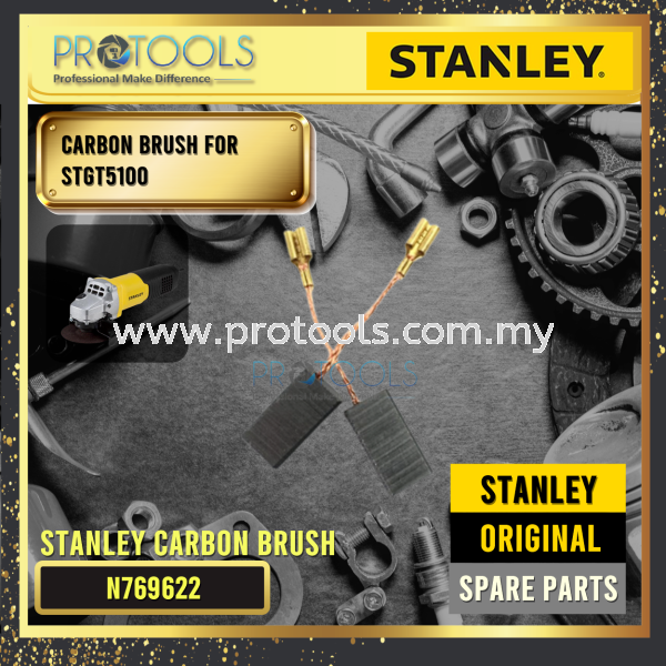 STANLEY N769622 CARBON BRUSH FOR STGT5100  STANLEY SPARE PARTS  Johor Bahru (JB), Malaysia, Senai Supplier, Suppliers, Supply, Supplies | Protools Hardware Sdn Bhd