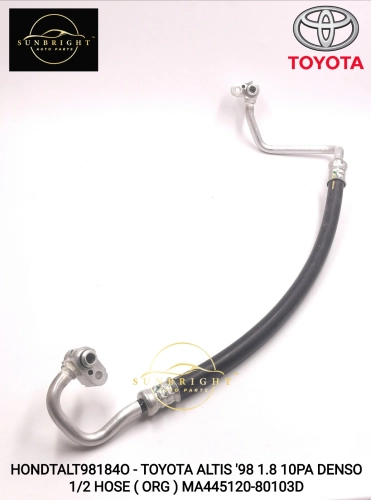 HONDTALT98184O - TOYOTA ALTIS '98 1.8 10PA DENSO 1/2 HOSE ( ORG ) MA445120-80103D