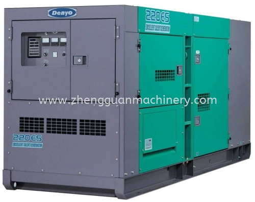 Denyo 220KVA Generator 3 Phase 4 Wire-SDG220