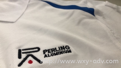 PERLING ALUMINIUM Embroidery Logo