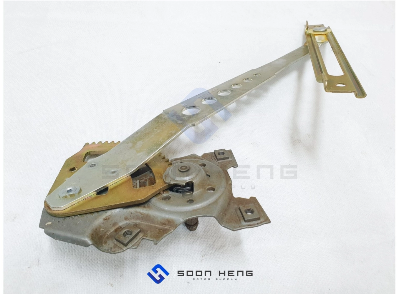 Mercedes-Benz W123 and S123 - Rear Left Window Regulator (Manual) (Original MB)