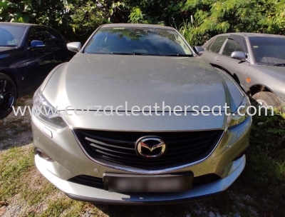 MAZDA 6 DRIVER SEAT REPLACE LEATHER 