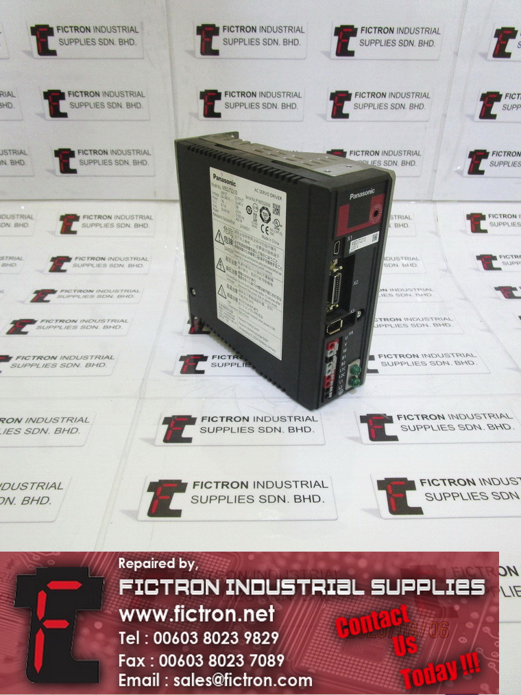MBDJT2210 PANASONIC AC Servo Drive Repair Malaysia Singapore Indonesia USA Thailand