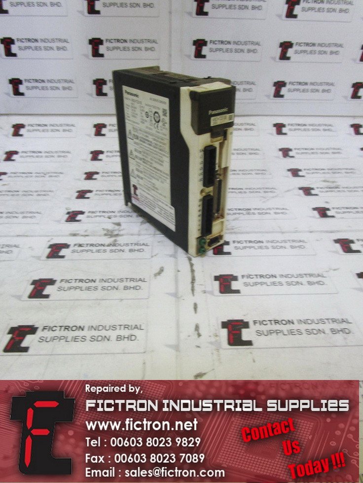 MBDHT2510E PANASONIC AC Servo Driver Repair Malaysia Singapore Indonesia USA Thailand