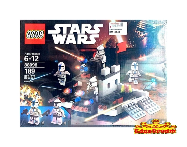 Stars Wars Lego / Building Block 189pcs (No.88098) Building Fun Games Johor Bahru (JB), Malaysia Supplier, Suppliers, Supply, Supplies | Edustream Sdn Bhd