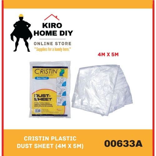 Cristin Plastic Dust Sheet (4M x 5M) - 00633A