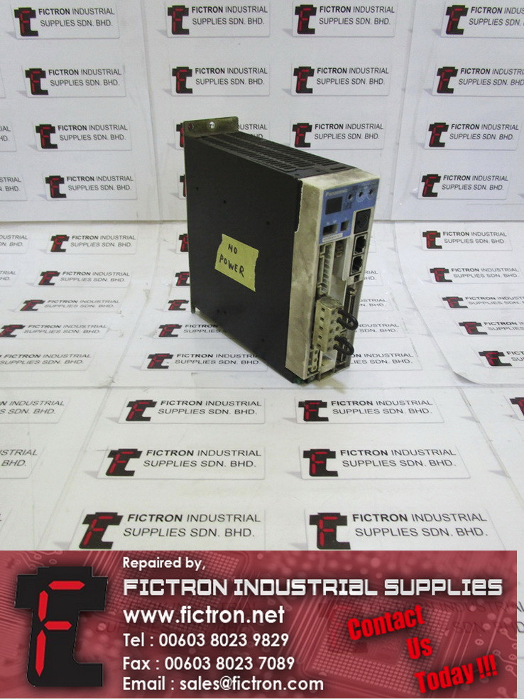 MSDB045A1A11 PANASONIC AC Servo Driver Repair Malaysia Singapore Indonesia USA Thailand