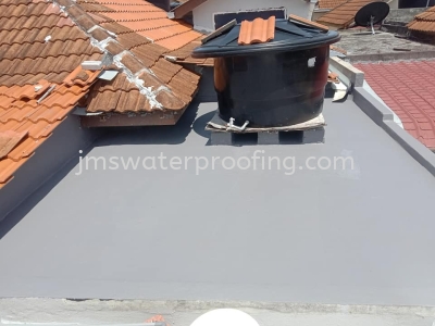 Waterproofing for watertank slab area