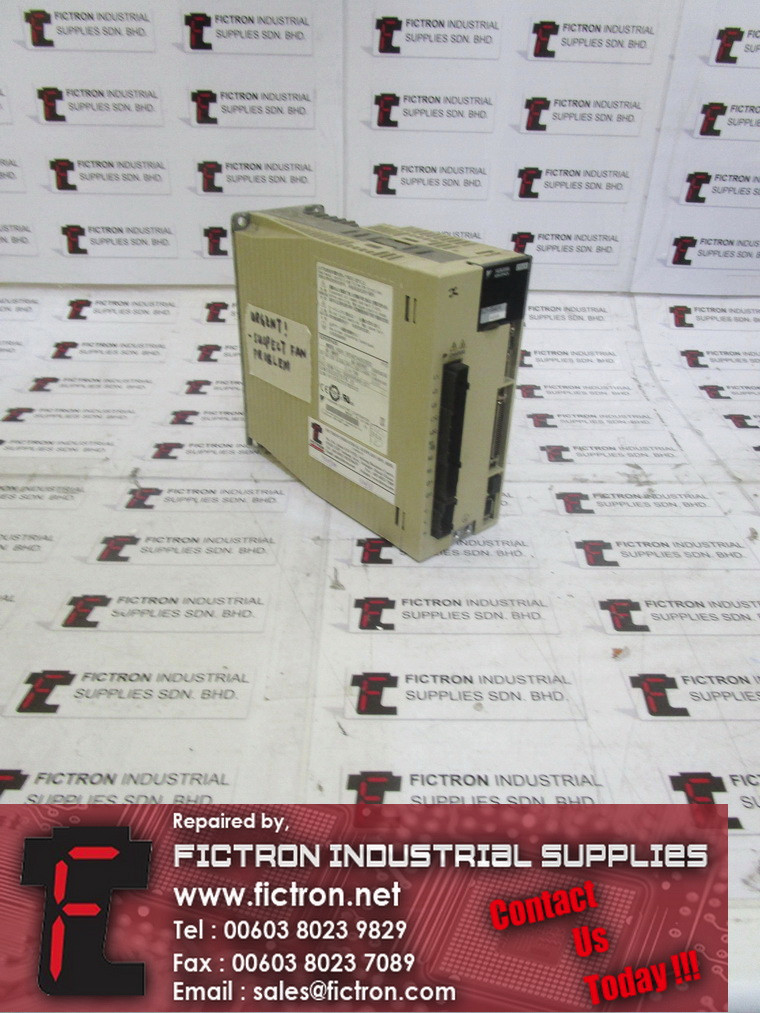 SGDV-5R5A01A002000 SGDV5R5A01A002000 YASKAWA ELECTRIC Servopack Repair Malaysia Singapore Indonesia USA Thailand