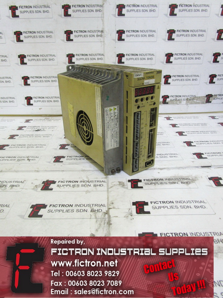 SGDM-10ADA SGDM10ADA YASKAWA ELECTRIC Servopack Repair Malaysia Singapore Indonesia USA Thailand