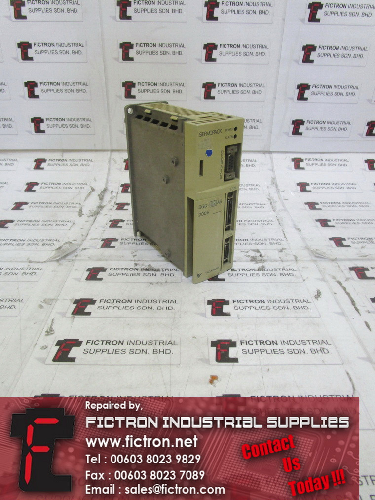 SGD-02AS SGD02AS YASKAWA ELECTRIC Servopack Repair Malaysia Singapore Indonesia USA Thailand