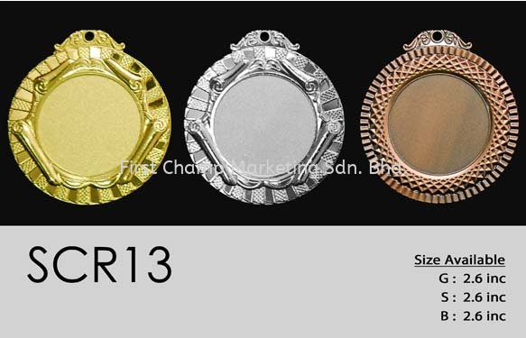 SCR13 Medal Penang, Malaysia, Butterworth Supplier, Suppliers, Supply, Supplies | FIRST CHAMP MARKETING SDN BHD