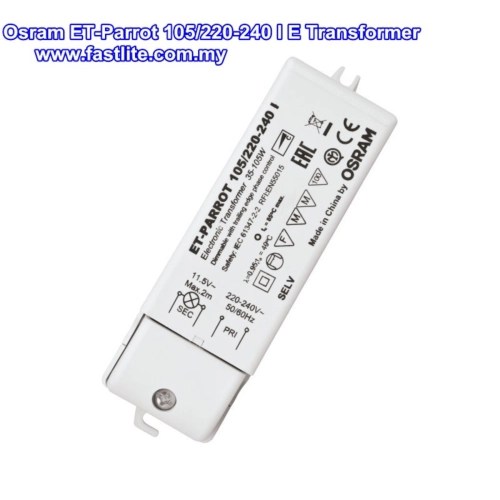 Osram ET-Parrot 105/220-240V 35-105W electronic transformer