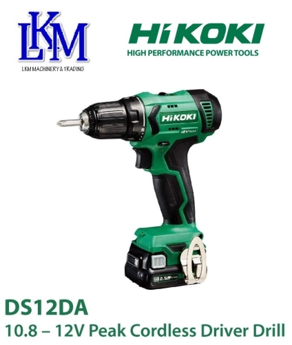 HIKOKI 10.8 - 12V PEAK CORDLESS DRIVER DRILL