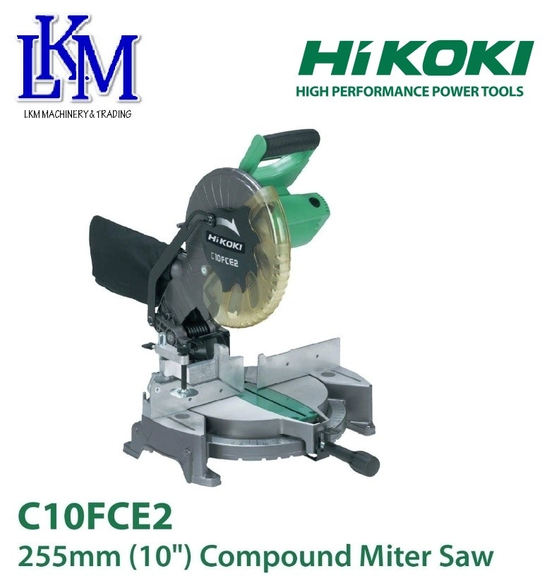 HIKOKI 10" COMPOUND MITER SAW C10FCE2