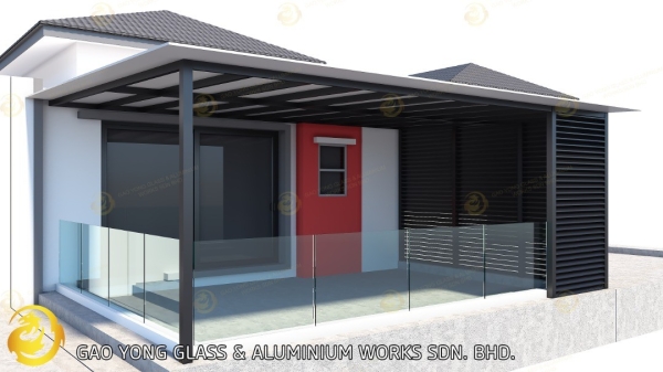  balcony drawings 3D Drawings Johor Bahru (JB), Malaysia, Ulu Tiram Supplier, Manufacturer, Supply, Supplies | GAO YONG GLASS & ALUMINIUM WORKS SDN. BHD.