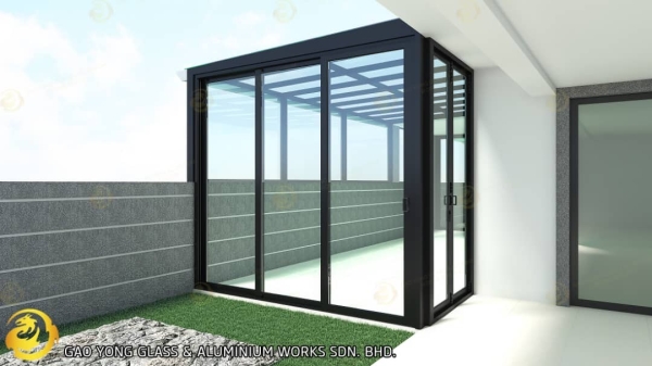  Glass house  3D Drawings Johor Bahru (JB), Malaysia, Ulu Tiram Supplier, Manufacturer, Supply, Supplies | GAO YONG GLASS & ALUMINIUM WORKS SDN. BHD.