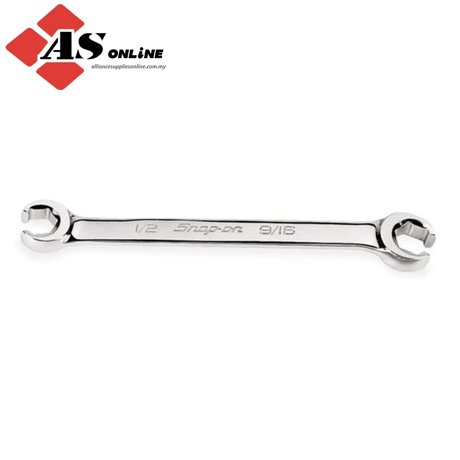 SNAP-ON 3/87/16" 6-Point SAE Flank Drive Double End Flare Nut Wrench / Model: RXFS1214B