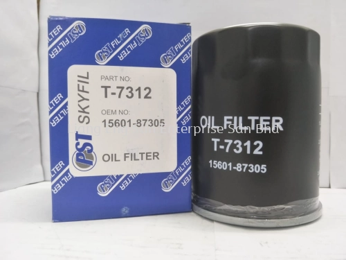 FO-7312/15601-87305/T-7312 DAIHATSU DV57A OIL FILTER