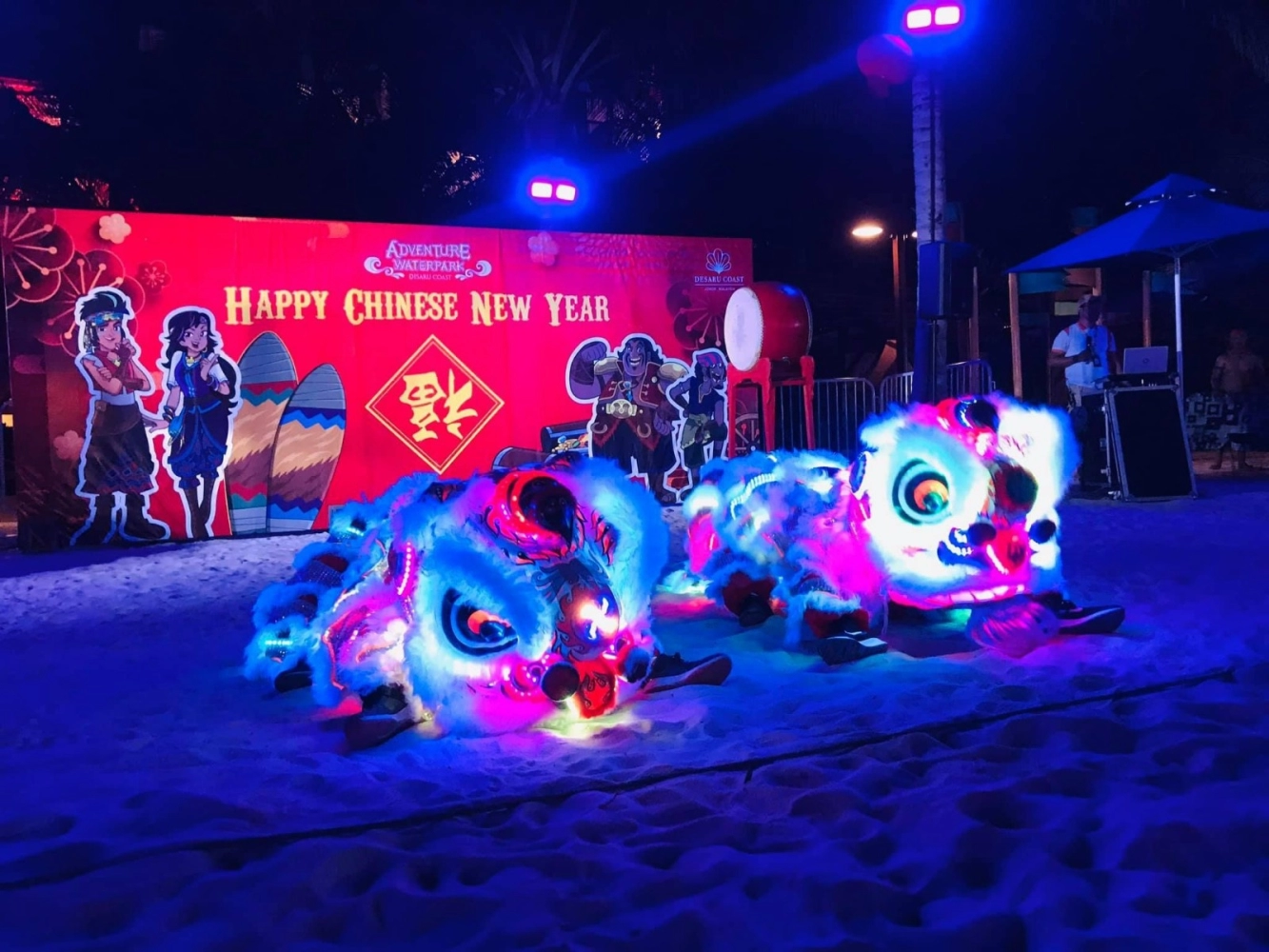 LED Lion Dance - Desaru Coast