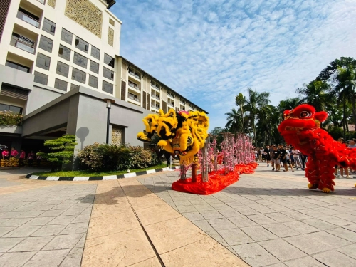 High Poles Lion Dance