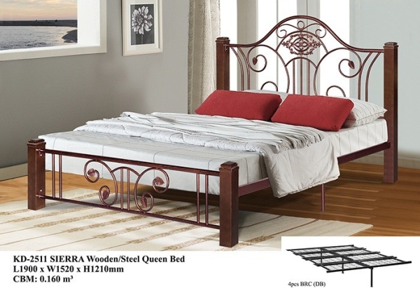 DOMICA-2511 SIERRA Bed Kedah, Malaysia, Sungai Petani Supplier, Suppliers, Supply, Supplies | MM 99 FURNITURE