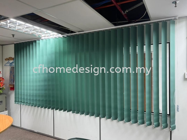 Vertical Blinds Green  VERTICAL BLINDS BLINDS Seremban, Negeri Sembilan, Malaysia Supplier, Suppliers, Supply, Supplies | CF Interior Home Design