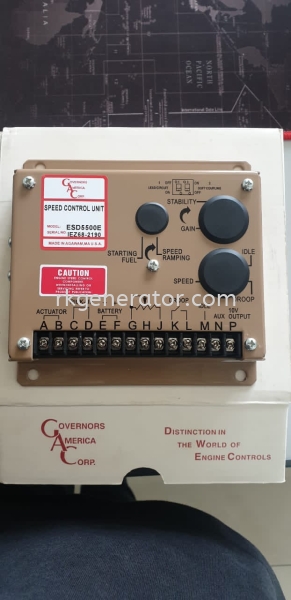 GAC ESD5500E Speed Control Unit GENERATOR SPARE PARTS Malaysia, Selangor, Kuala Lumpur (KL), Subang Jaya Supplier, Suppliers, Supply, Supplies | R & K Power Generator Services