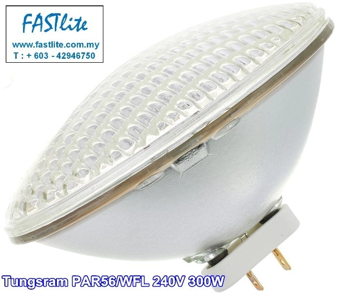 Tungsram PAR56/WFL 240V 300W Stage lamps 