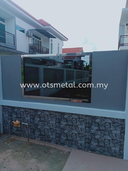 SG019 Stainless Steel Glass Johor Bahru (JB) Design, Supplier, Supply | OTS Metal Works