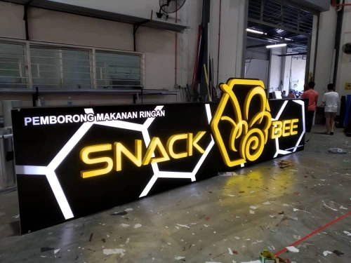 3d Led Boxup Signboard At Wison Signboard