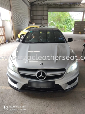 MERCEDES CLA 45 STEERING WHEEL REPLACE ALCANTARA 