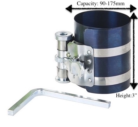 KT-315 Piston Ring Compressor 3"x175mm