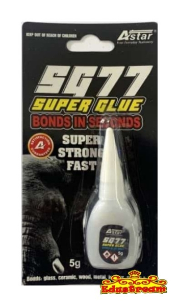 Astar Super Glue (Bonds In Seconds) SG77 Super Glue Glue Stationery & Craft Johor Bahru (JB), Malaysia Supplier, Suppliers, Supply, Supplies | Edustream Sdn Bhd