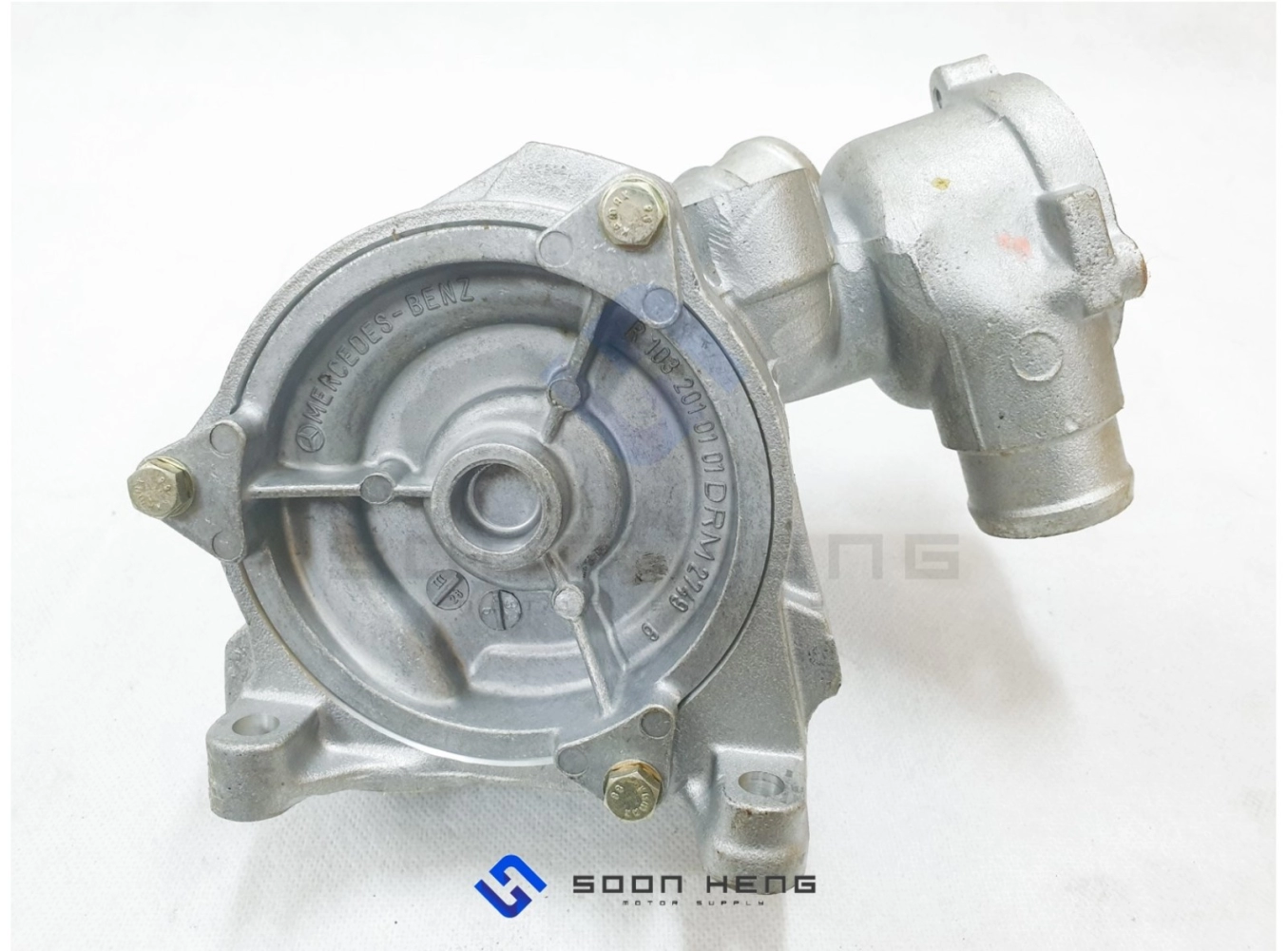 Mercedes-Benz W201, W124, W126, R107, R129 and W463 with Engine M103.942/ 981/ 982 - Water Pump (Original MB)