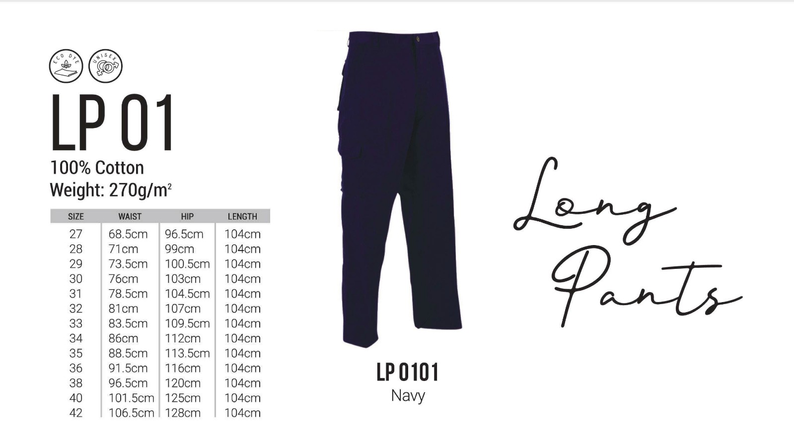 Long Pant LP01