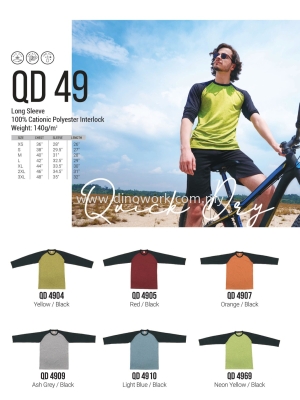 Round Neck Quick Dry QD49