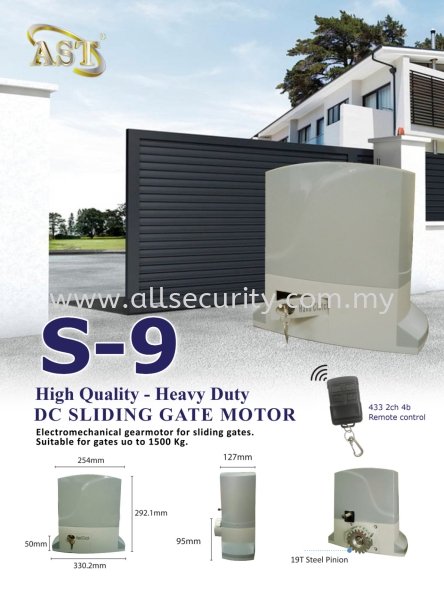 S9 - Heavy Duty Sliding DC Motor AST Զϵͳ   Manufacturer, Supplier, Supply, Supplies | AST Automation Pte Ltd