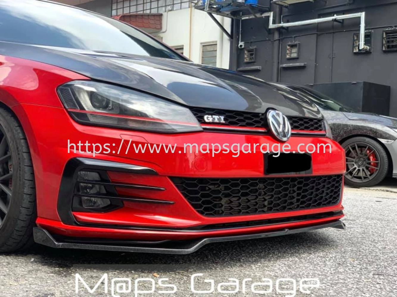 Volkswagen VW Golf MK7.5 GTI Carbon Front Lip