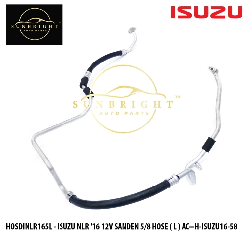 HOSDINLR165L - ISUZU NLR '16 12V SANDEN 5/8 HOSE ( L ) AC=H-ISUZU16-58