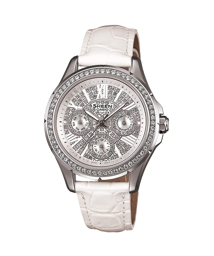 SHE-3504L | Swarovski庐 Crystal-Studded Dial