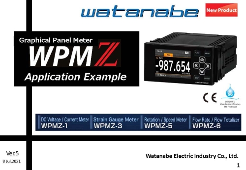 Graphical PaneL Meter WPMZ