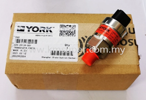 025-29139-001 YORK CHILLER PRESSURE TRANSDUCER 0-400PSI [AKS 32R]